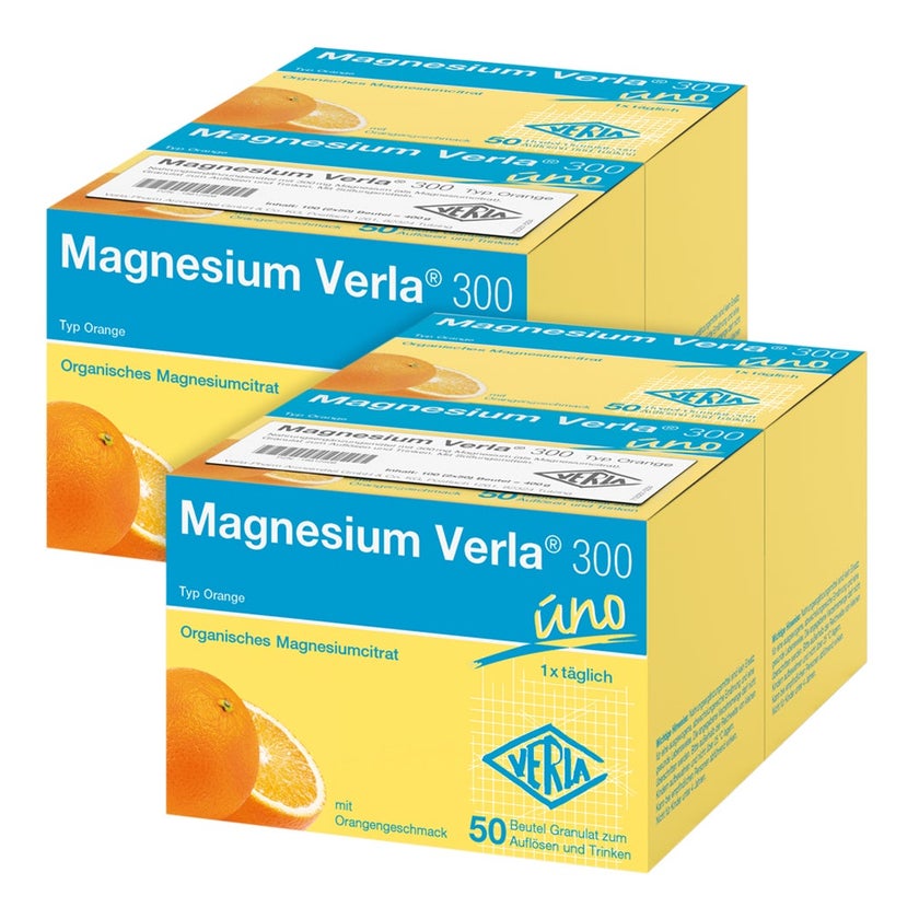 Magnesium Verla® 300 uno Doppelpack 2X100 St