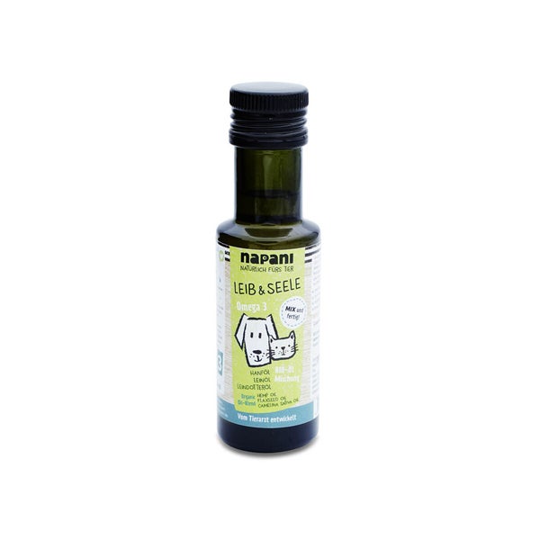 Bio Vital-Öl-Mischung Leib & Seele f. Hunde & Katzen 100 ml