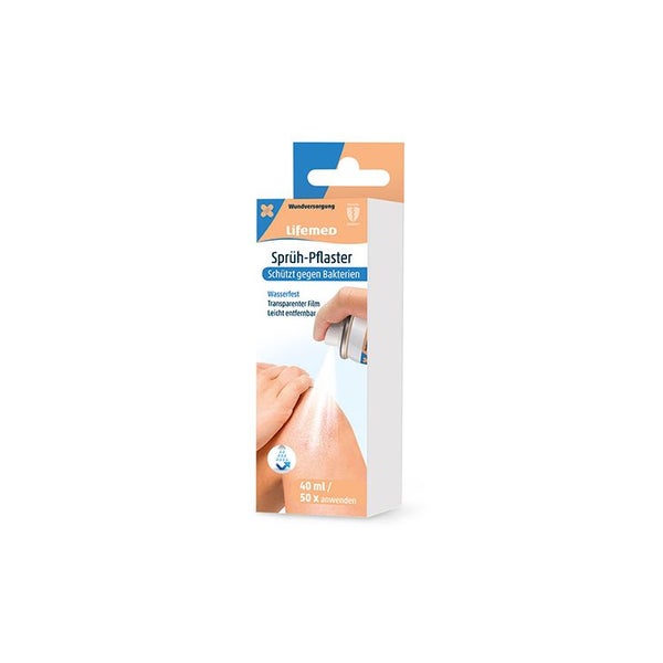 Lifemed Sprühpflaster 40 ml transparent, 48 Stück 1,92 l