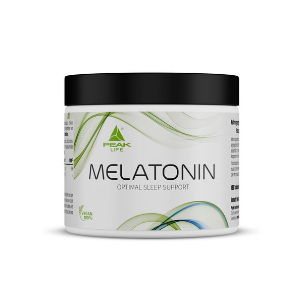 Melatonin - 180 Tabletten I 0,5mg pro Portion I mit Magnesium I Unterstützung für einen erholsamen Schlaf I vegan
