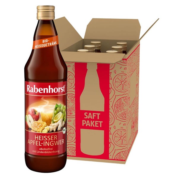 Rabenhorst Heißer Apfel-Ingwer BIO 6x 700ml 4200 ml