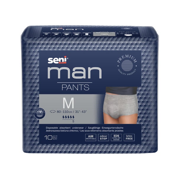 Seni Man Inkontinenzpants M 8X10 St