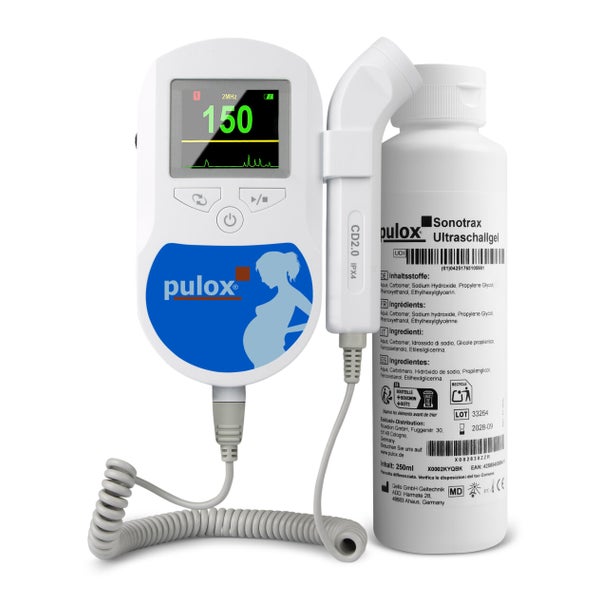 Pulox Sonotrax C - Fetal Doppler inkl. 250 ml Ultraschallgel 1 St