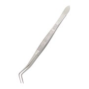 Pinzette Führungsstift 2x gebogen geriffelte Greiffläche 16 cm 1 St