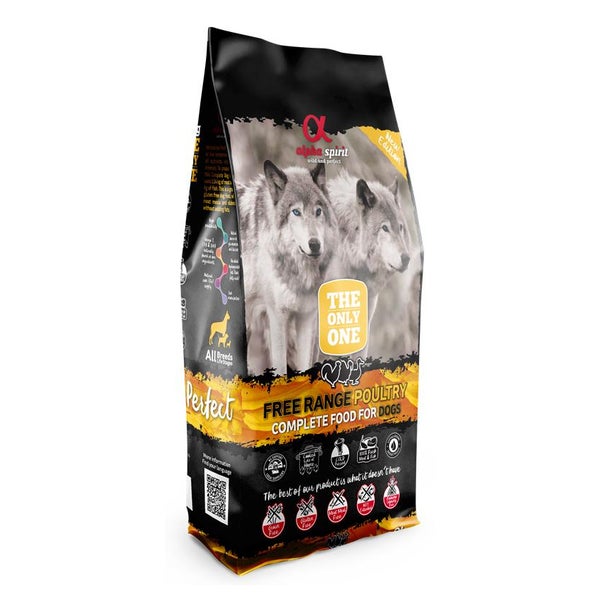 alpha spirit Dog The Only One Freiland-Geflügel 12 kg
