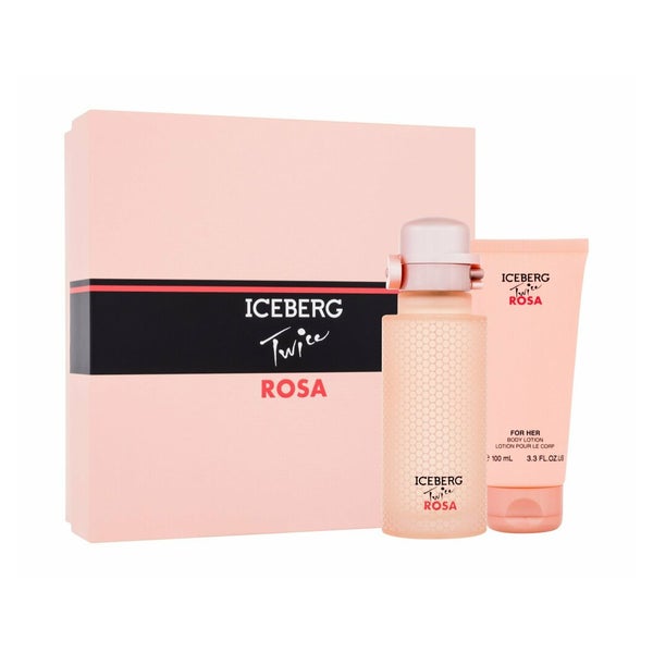 Iceberg Twice Rosa EdT 125ml Spray Locion Perfumada Corporal 100ml 0,125 l