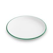 Gmundner Keramik Grüner Rand, Dessertteller Cup (Ø 20cm)