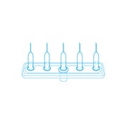 MESORAM® Multi-Injektor 5-fach Linear | 27G | 0.40 x 6mm 36 St