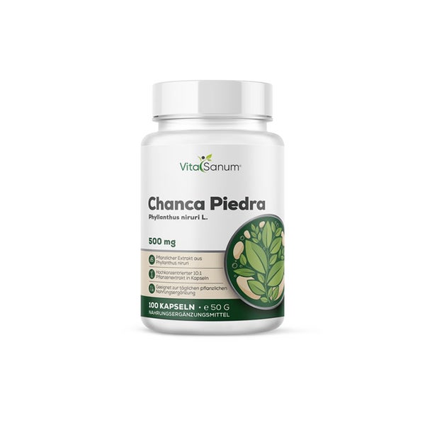 VitaSanum® - Chanca Piedra 500 mg 100 Kapseln 100 St