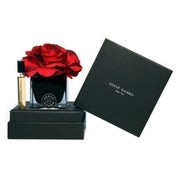 Set : Ecorce Fauve Room Spray 10ml + Black Couture Flower Porzellan Aroma Reed Diffuser Schwarz 0,01 l