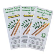OneBuy24 Miswak mit natürlichen Mineralien und Gipskristalle 15 St