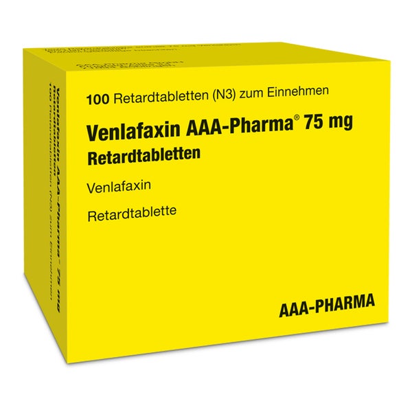 Venlafaxin Aaa-pharma 75 mg Retardtablet 100 St