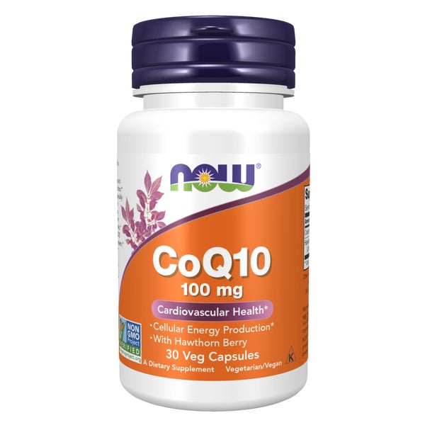 CoQ10 100 mg mit Weißdornbeeren, 30 Gemüsekapseln 30 St