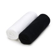 T-TOMI Musselinwindeln Black + White 2 St