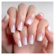 Falsche Nägel 24 Stück Pink Weiß French Tip Press On style-2 1 St
