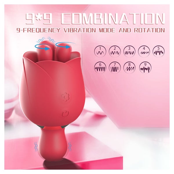 RO SIDE TWO - Mini Vibrator mit Rotation 1 St