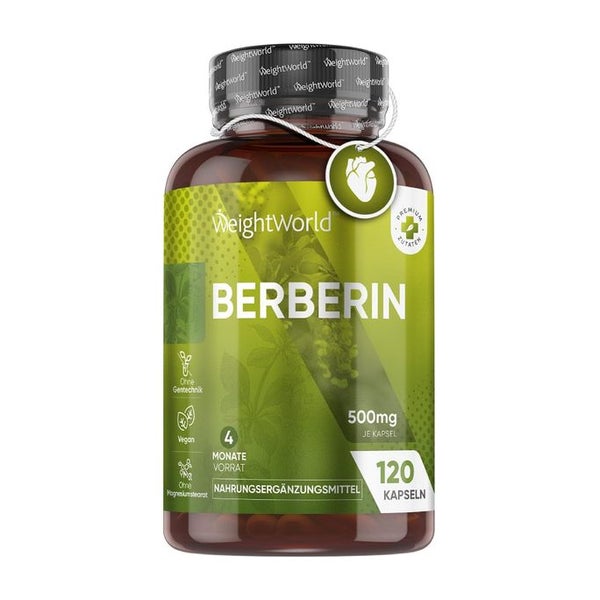 WeightWorld Berberin Hochdosiert 120 St