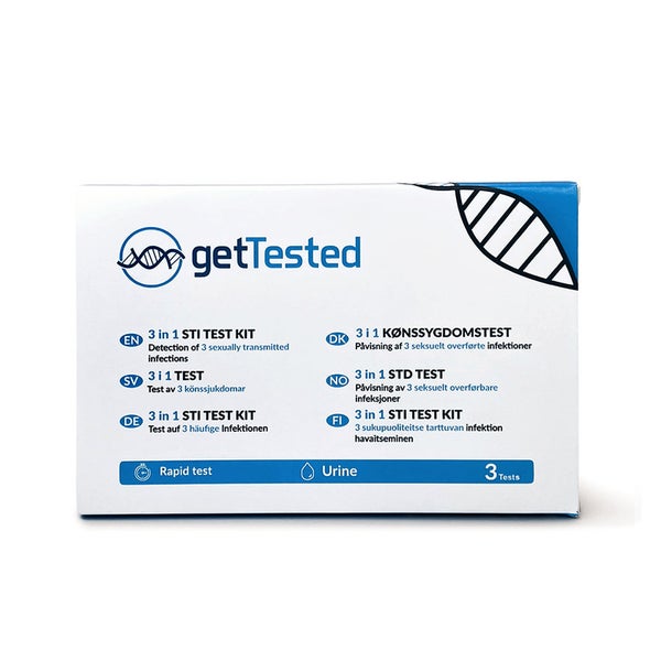 GetTested 3in1 STI-Test (Chlamydien,Trichomonaden,Gonorrhö) 1 St