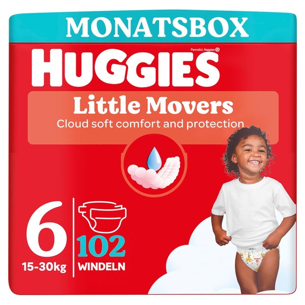 Huggies Baby-Windeln Little Movers Disney Gr. 6, 102 St. 102 St