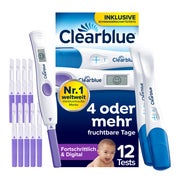 Produktabbildung: Clearblue Ovulation U.schwangerschaftstest Kombip. 12 St