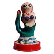 Scherzkondom «Meerjungfrau» – handbemalt, Fantasy-Partygag (1 Stück) 1 St