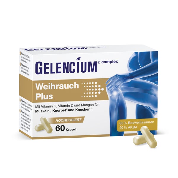 Gelencium Weihrauch Plus Hochdosiert M.vit.c Kaps. 60 St