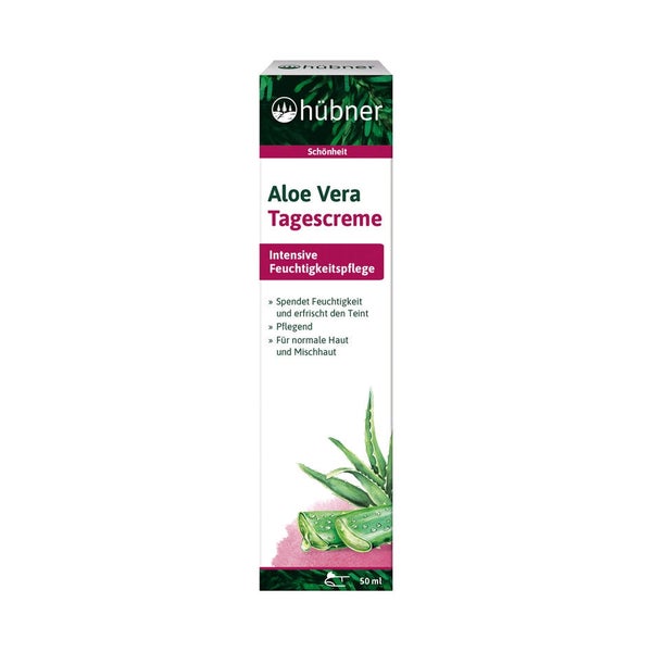 Hübner Aloe Vera Tagescreme, Feuchtigkeitspflege 50 ml