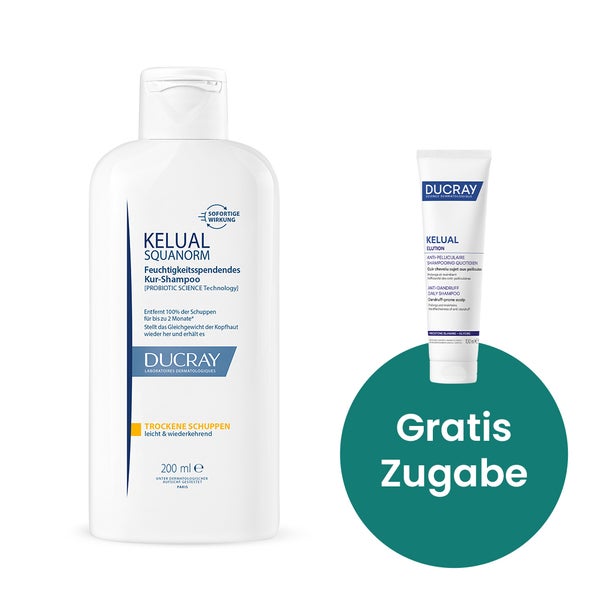 KELUAL SQUANORM Anti-Schuppen Shampoo Trockene Schuppen 200 ml