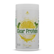 PEAK Clear Protein - 450g - Geschmack Fresh Lemon I 15 Portionen I klares Whey Protein Isolat + bioaktive Kollagenpeptide I BODYBALANCE I fruchtiger, erfrischender Geschmack I zuckerfrei 450 g