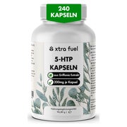 XTRA FUEL 5-HTP Kapseln mit 200mg - 30% Griffonia Extrakt 240 St