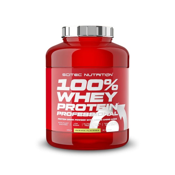 Scitec 100% Whey Protein Professional - Banana 1.816 kg
