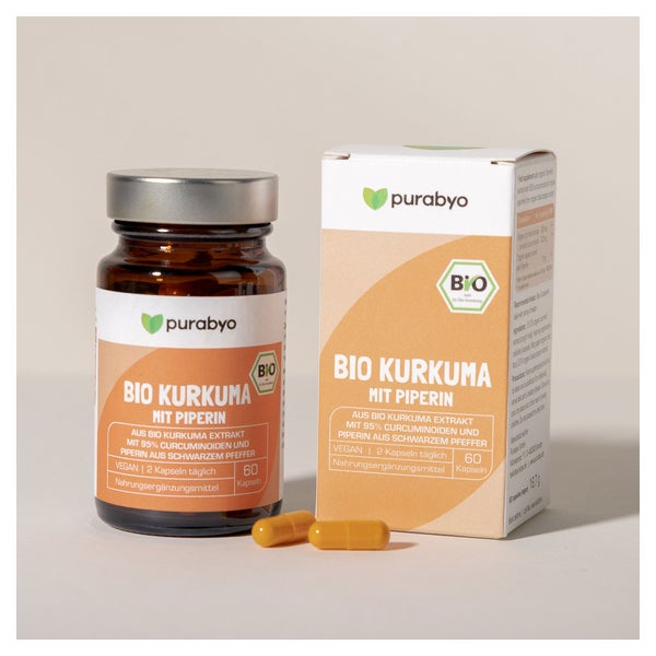 Purabyo Bio Kurkuma 60 St