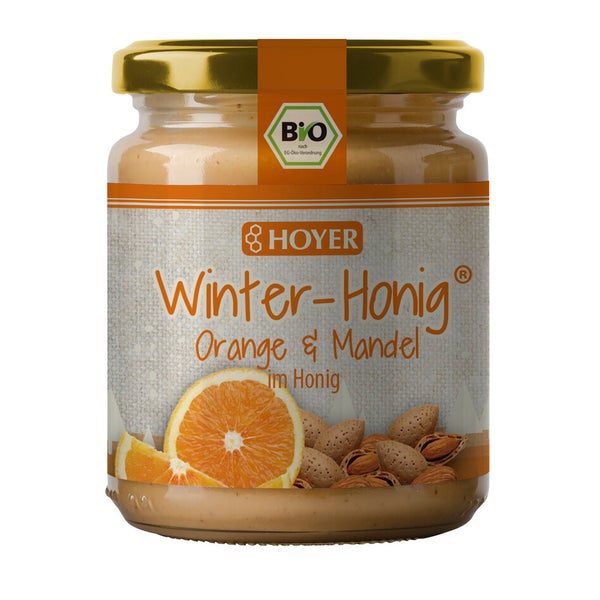 HOYER - Winter-Honig Orange & Mandel 250 g