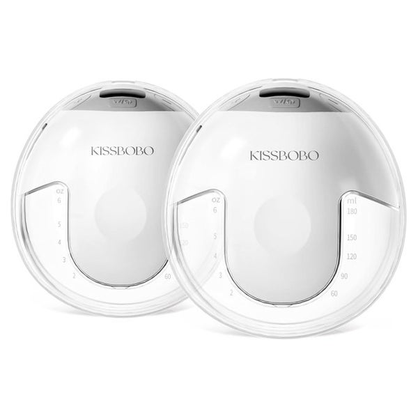 KISSBOBO  Milchpumpe Elektrisch Doppel Weiß 1 St