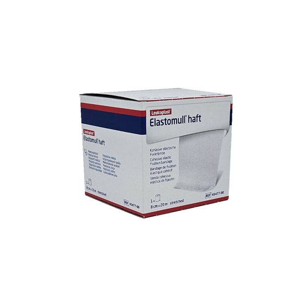 Elastomull haft 8 cmx20 m Fixierbinde 1 St