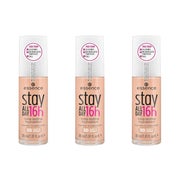 essence stay ALL DAY 16h long-lasting Foundation 10 3er Pack 90 ml