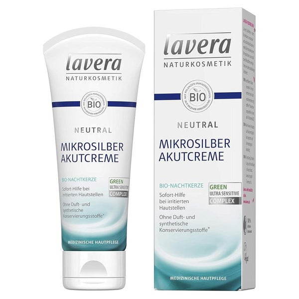 lavera Neutral Akutcreme mit Mikrosilber 75 ml