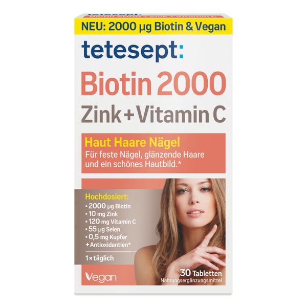Tetesept Biotin 2000 Filmtabletten 30 St