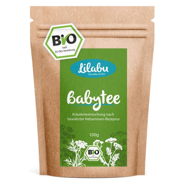 Biotiva Lilabu Babytee Bio 100 g