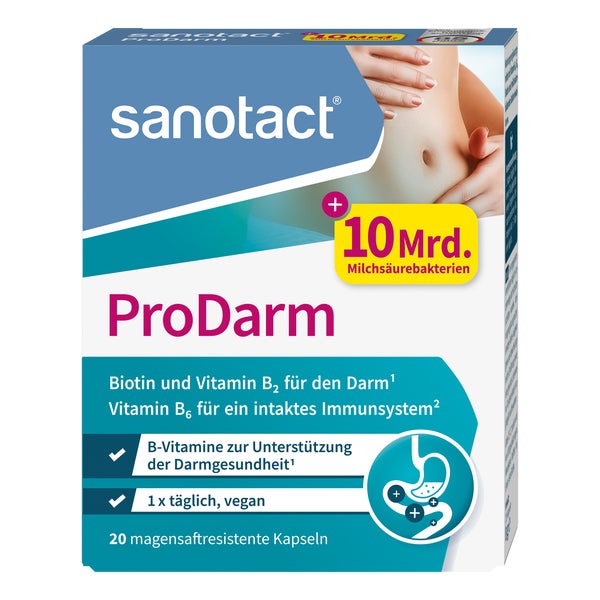 sanotact ProDarm Kapseln, 10 Mrd. 20 St