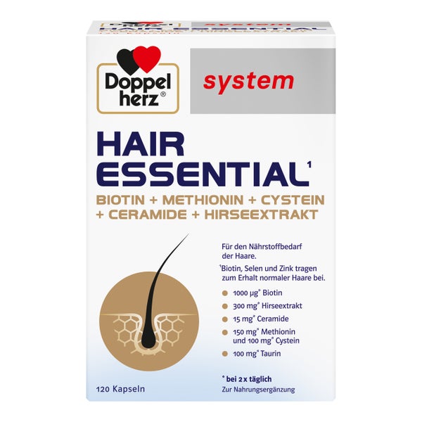 Doppelherz Hair Essential System Kapseln 120 St