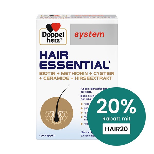 Doppelherz Hair Essential System Kapseln 120 St
