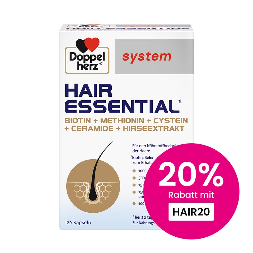 Doppelherz Hair Essential System Kapseln 120 St