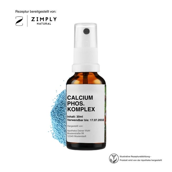 Zimply Natural CALCIUM PHOSPHORICUM KOMPLEX - Pflanzbasierte Rezeptur 30 ml