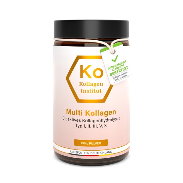 Kollagen Institut® Multi Kollagen Pulver Typ 1, 2, 3, 5, 10 150 g