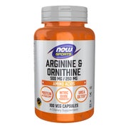 Arginin & Ornithin Aminosäuren, 100 Gemüsekapseln 100 St