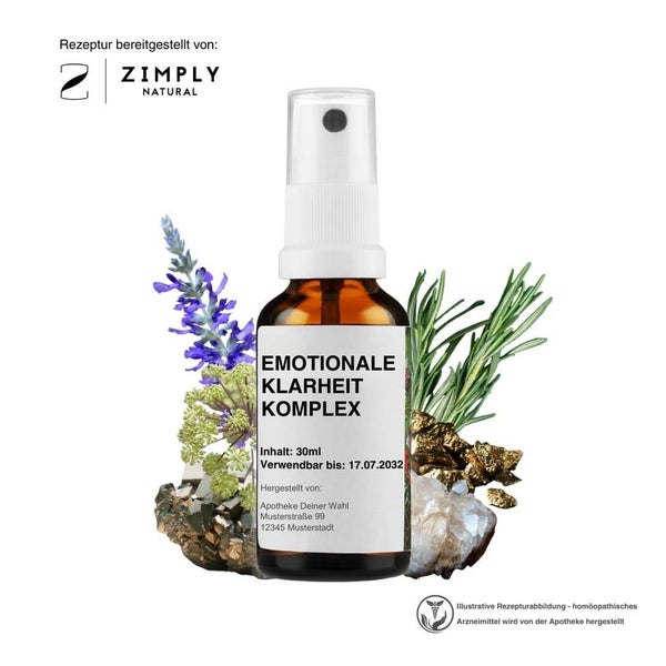 Zimply Natural EMOTIONALE KLARHEIT KOMPLEX - Pflanzbasierte Rezeptur 30 ml