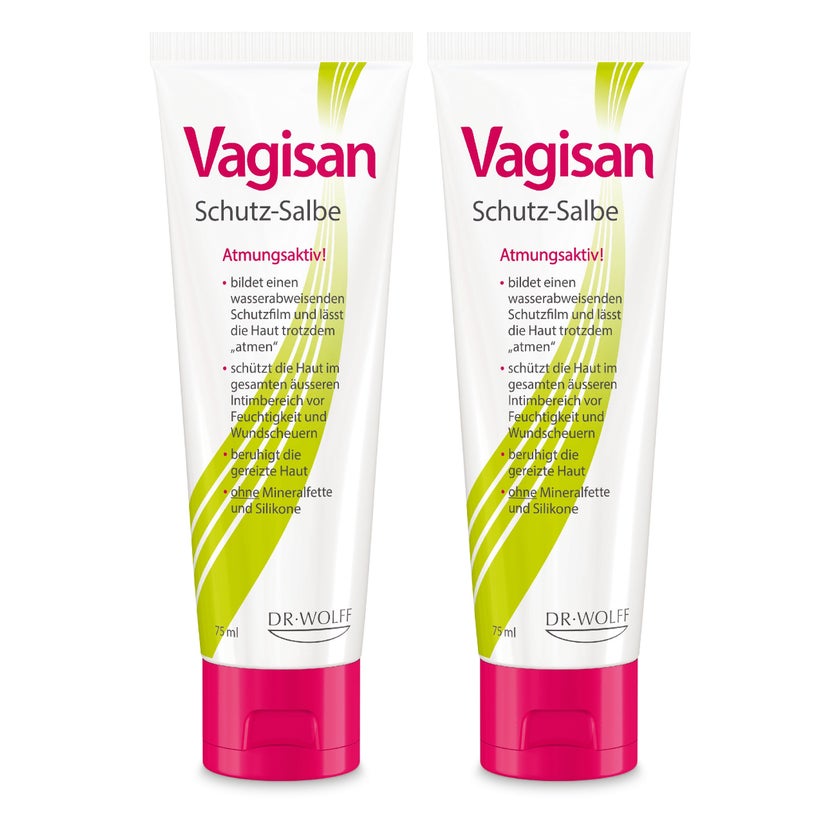 Vagisan Schutz-Salbe Doppelpack 2X75 ml