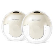 KISSBOBO Milchpumpe Elektrisch Doppel Beige 1 St