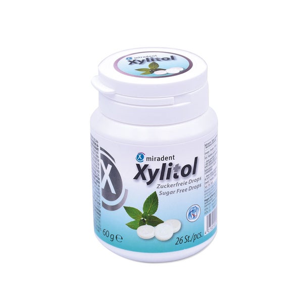 Miradent Xylitol Drops Mint Dose 60 g